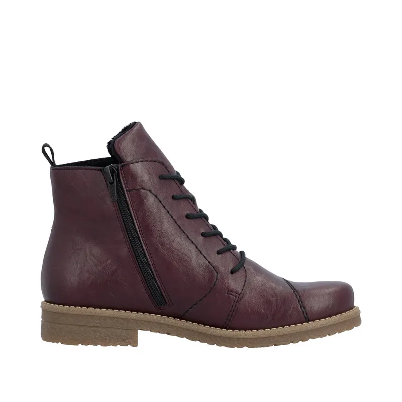 Rieker Damen-Ankle-Boots | Rot