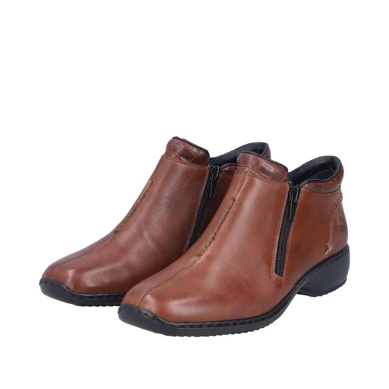 Rieker Damen-Ankle-Boots | Braun