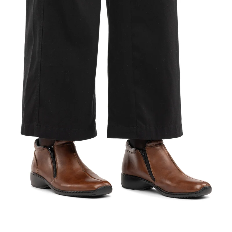 Rieker Damen-Ankle-Boots | Braun