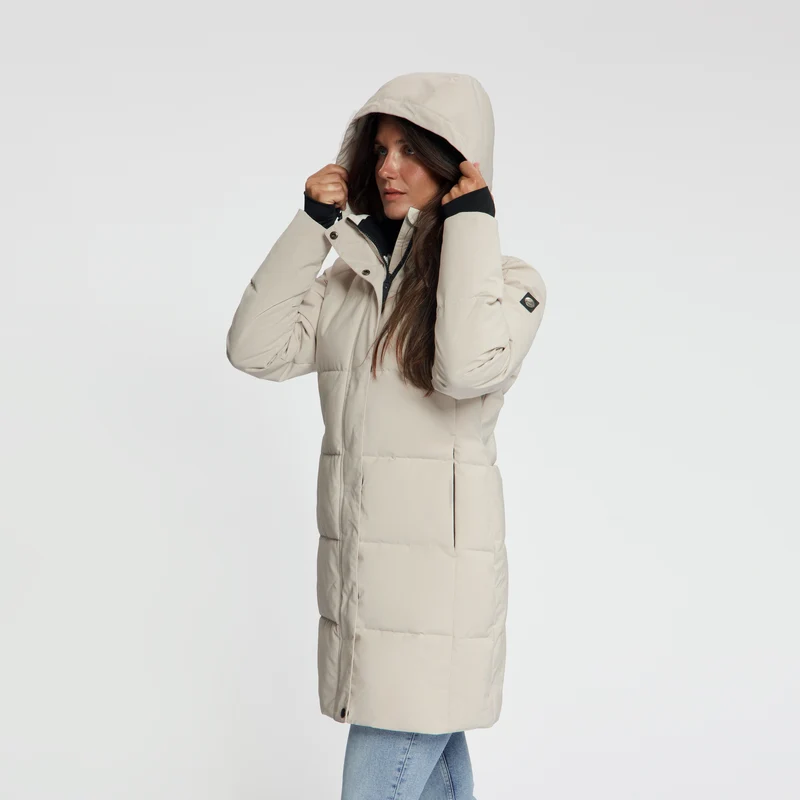 Astrid Damen – Daunen-Winterjacke – Wasserdicht – Sand