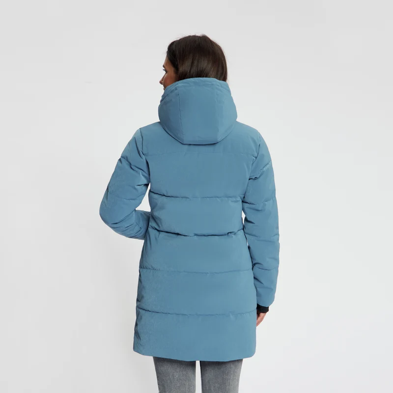 Astrid Damen – Daunen-Winterjacke – Wasserdicht – Blau