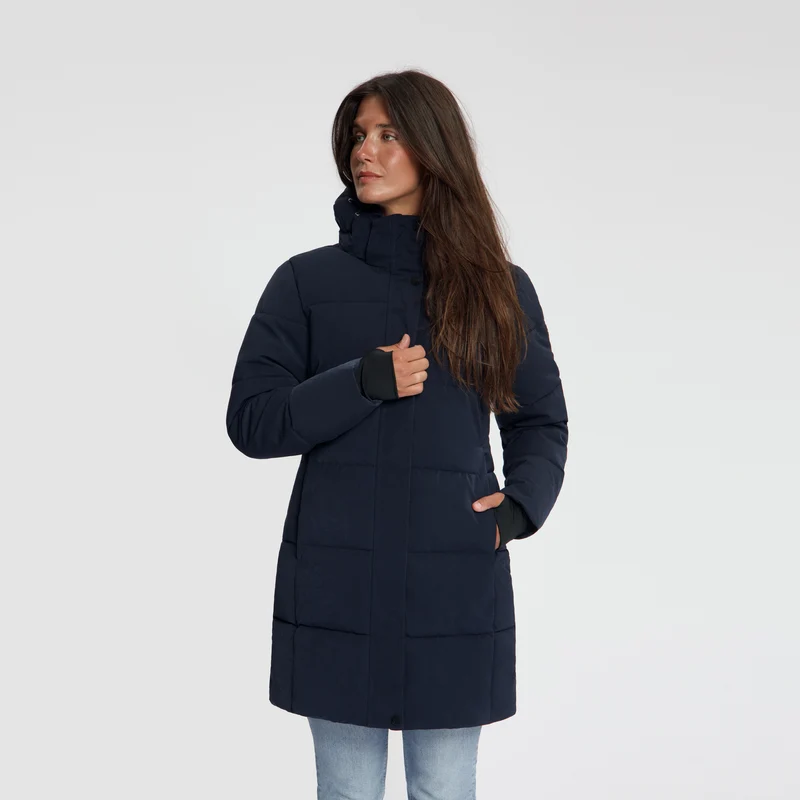 Astrid Damen – Daunen-Winterjacke – Wasserdicht – Marineblau