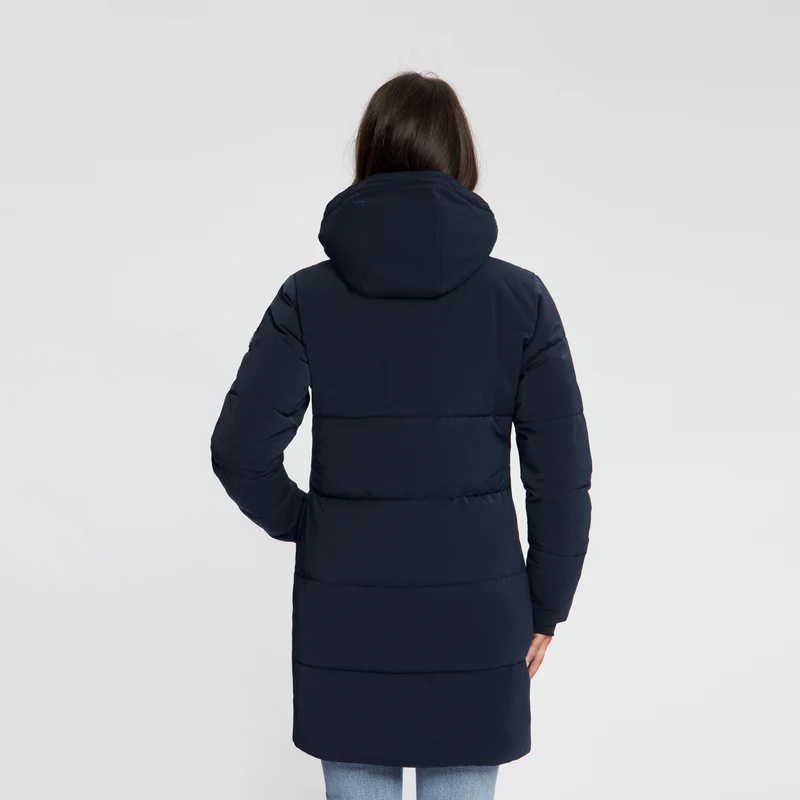 Astrid Damen – Daunen-Winterjacke – Wasserdicht – Marineblau