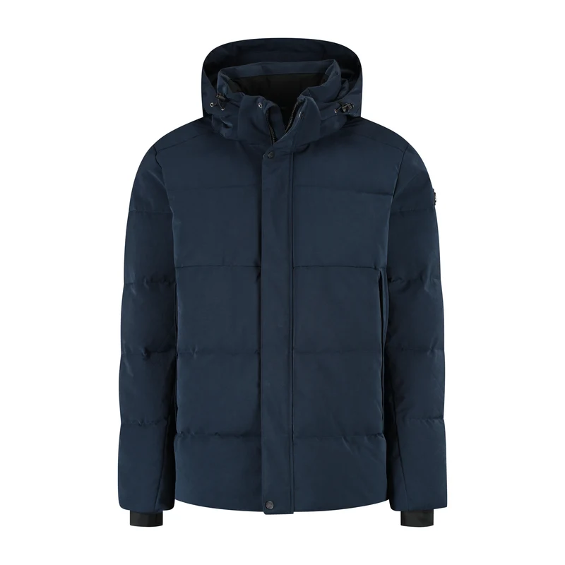 Asberg Herren – Daunen-Winterjacke – Wasserdicht – Marineblau