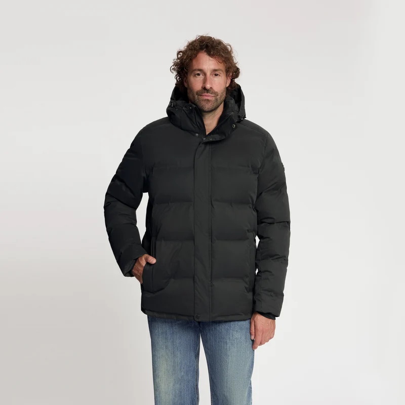Andreas Herren – Daunen-Winterjacke – Wasserdicht – Schwarz