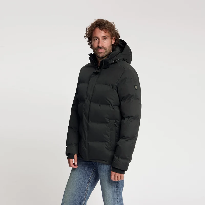 Andreas Herren – Daunen-Winterjacke – Wasserdicht – Schwarz