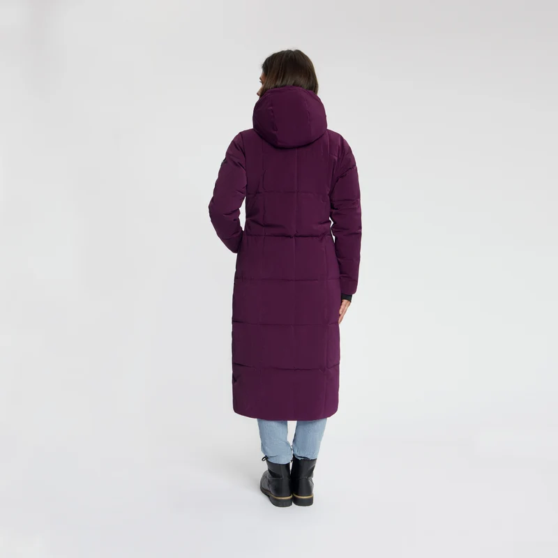 Andels Damen – Daunen-Winterjacke – Wasserdicht – Lila