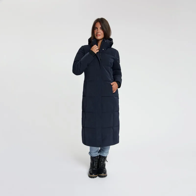 Andels Damen – Daunen-Winterjacke – Wasserdicht – Marineblau