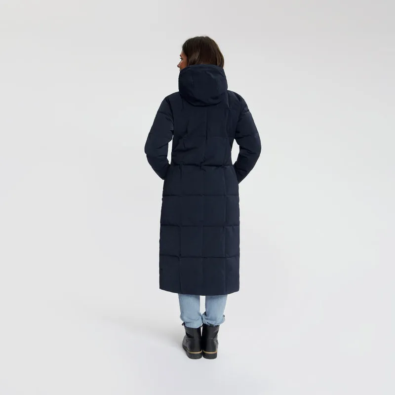 Andels Damen – Daunen-Winterjacke – Wasserdicht – Marineblau