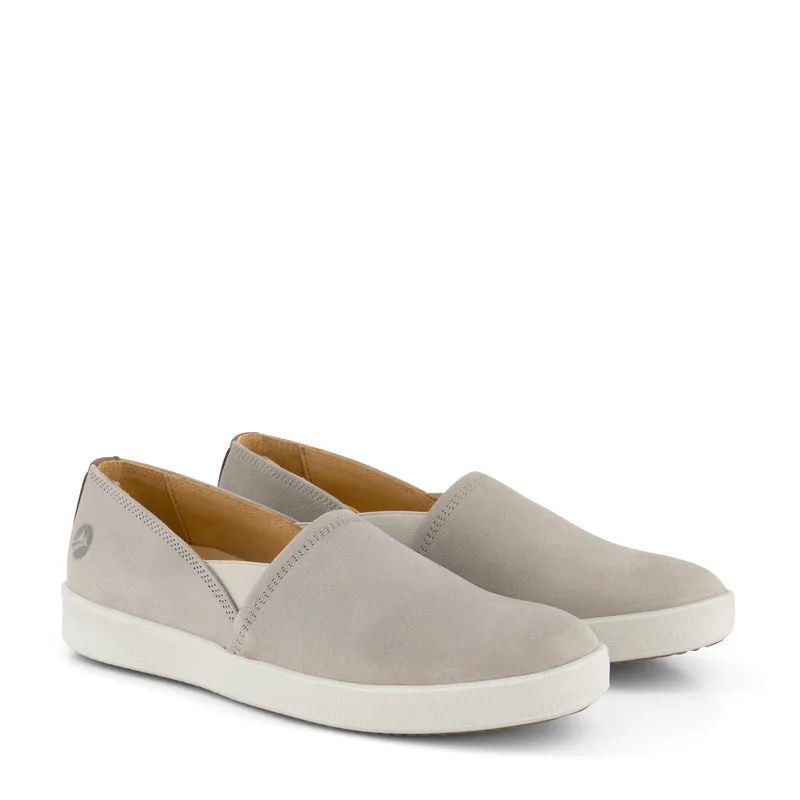 Tours Damen - Slip-On - Nubuk - Grau