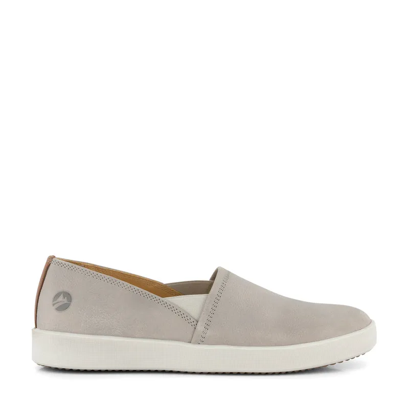 Tours Damen - Slip-On - Nubuk - Grau