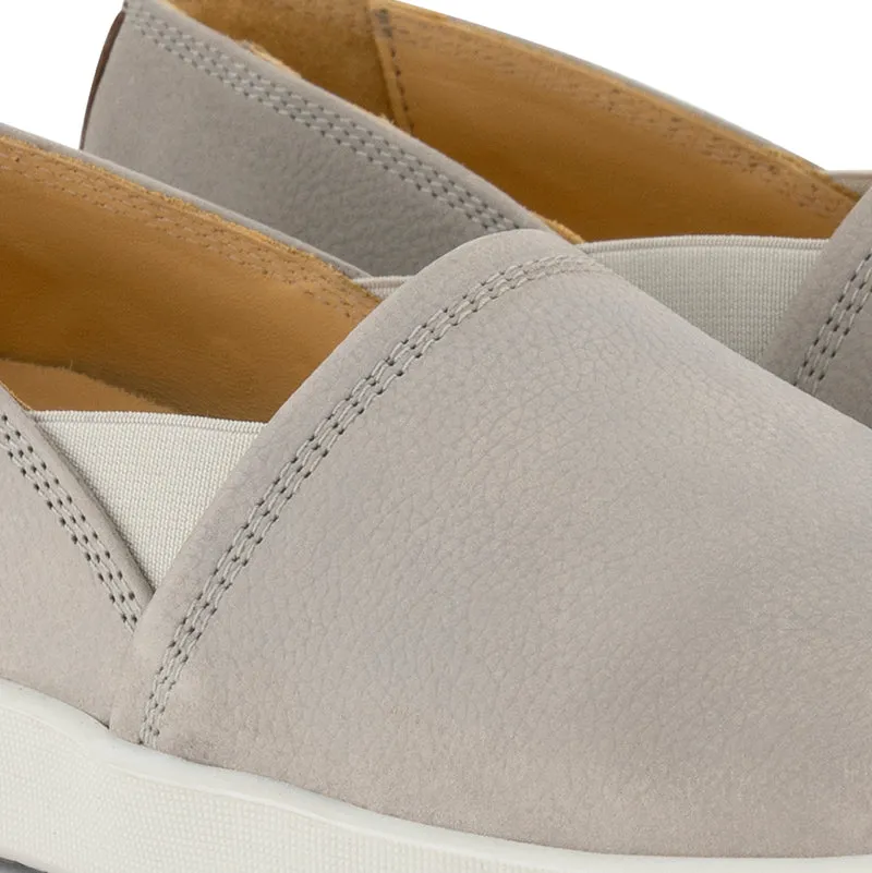 Tours Damen - Slip-On - Nubuk - Grau