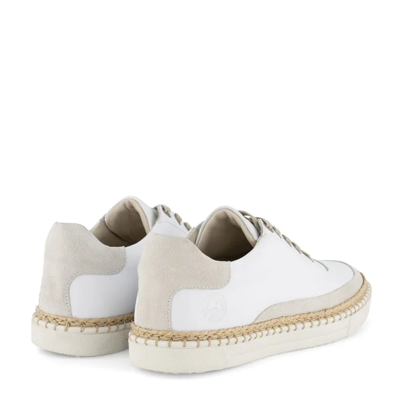 Omage Damen - Sneaker - Leder - Weiß