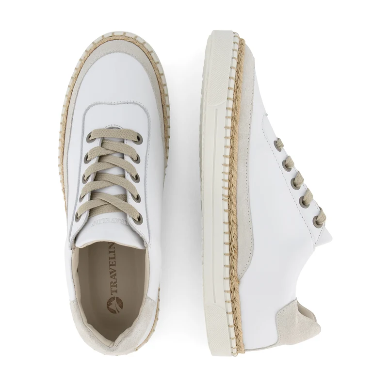 Omage Damen - Sneaker - Leder - Weiß
