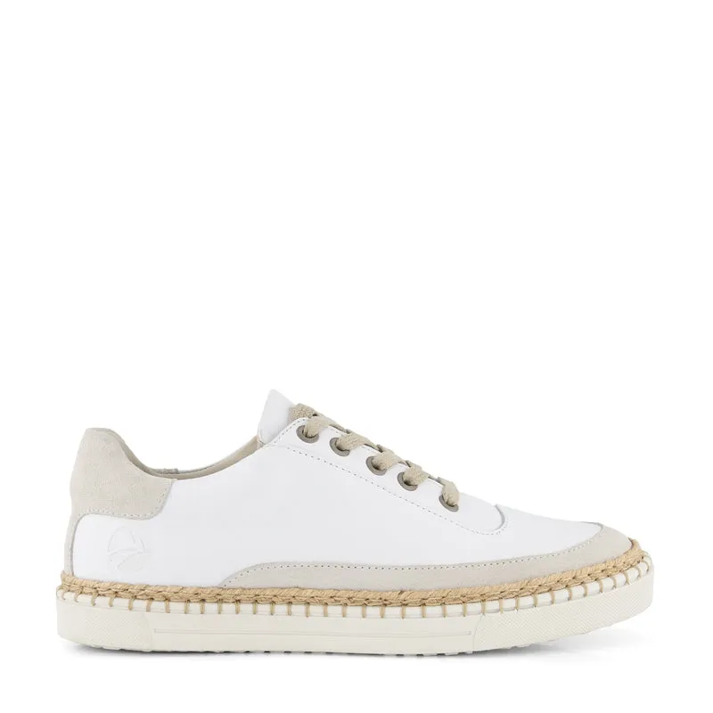 Omage Damen - Sneaker - Leder - Weiß