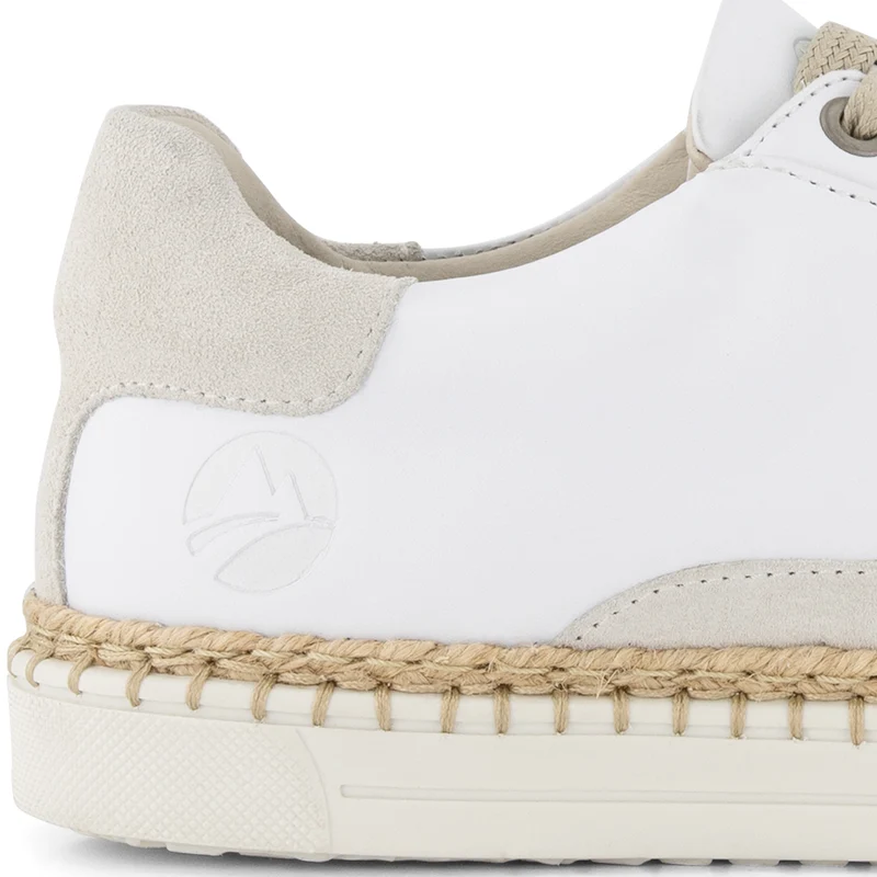 Omage Damen - Sneaker - Leder - Weiß
