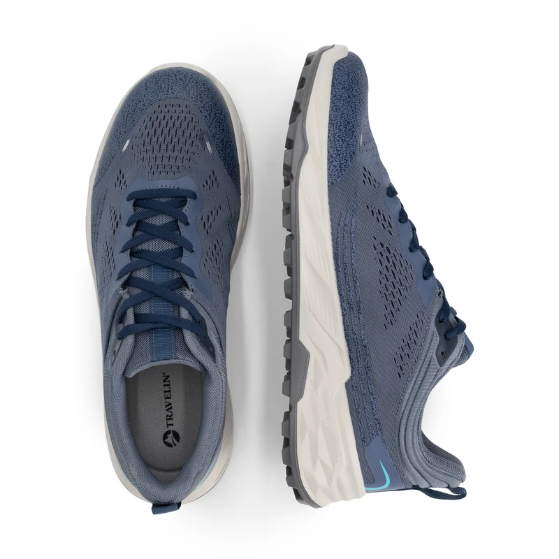 Voss Herren - Niedrige Wanderschuhe - Blau