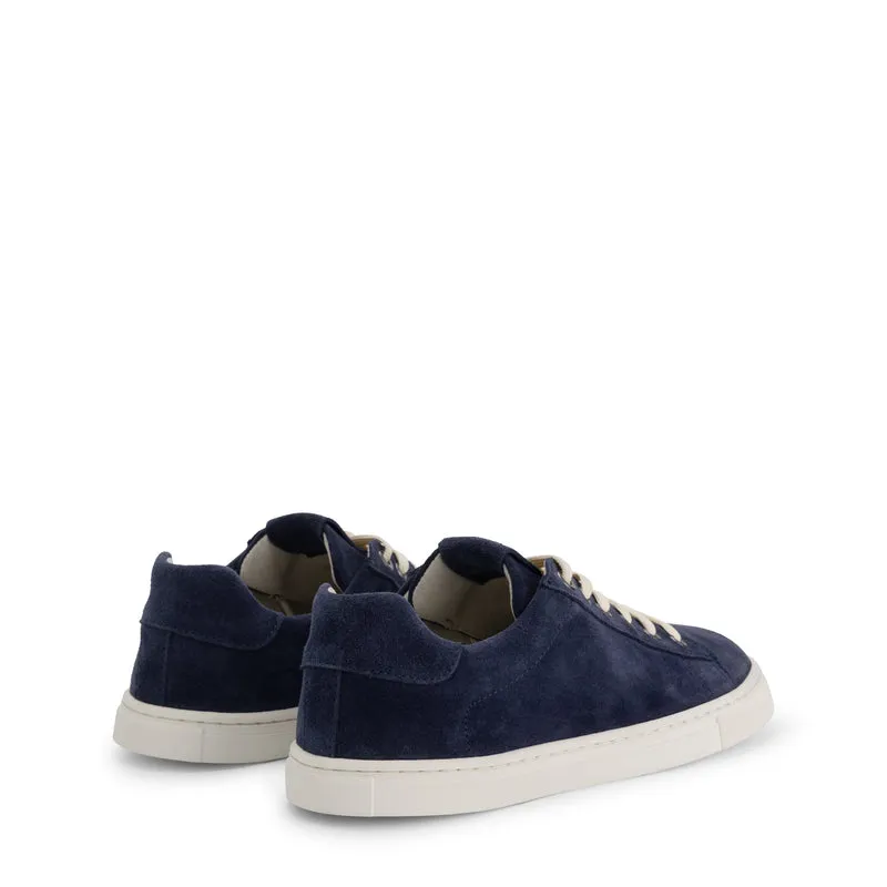 Bergvik Damen - Barfuß-Sneaker - Wildleder - Navy