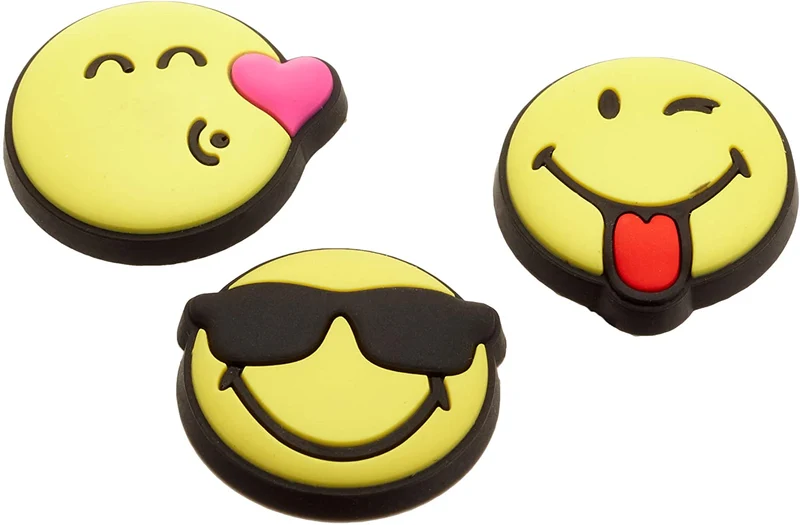 Crocs Jibbitz Smiley-Spaß-Charm-Paket