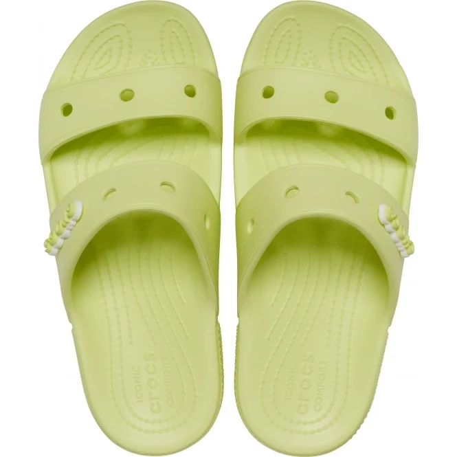 Crocs Unisex-Klassiker Crocs Sandale – Limettenschale