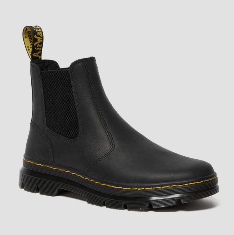 Dr Martens Herren Wyoming Embury 2976 Lederstiefel - Schwarz