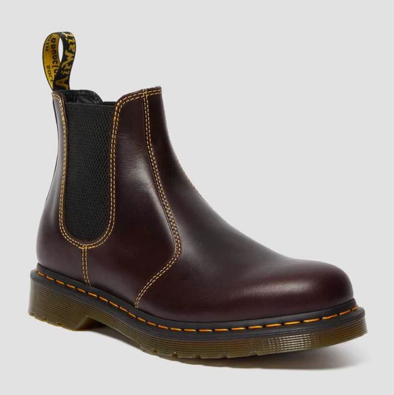 Dr. Martens - 2976 Atlas Leder Chelsea Stiefel - Oxblood