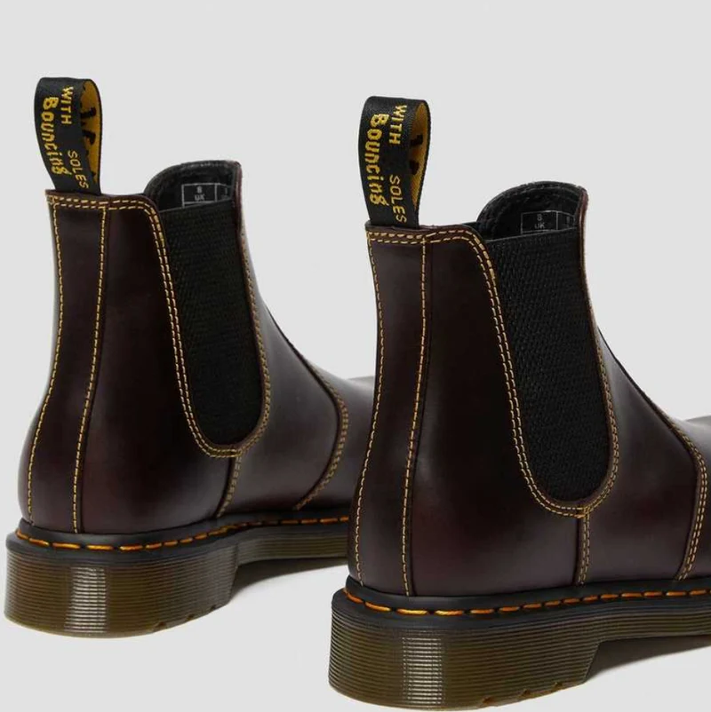 Dr. Martens - 2976 Atlas Leder Chelsea Stiefel - Oxblood