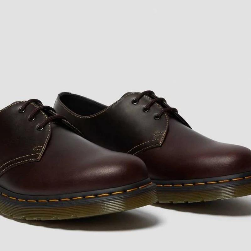 Dr Martens Herren 1461 Atlas Lederschuhe – Ochsenblut