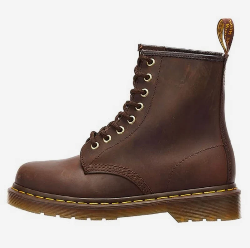 Dr Martens Herren 1460 Gaucho Crazy Horse Stiefel – Braun