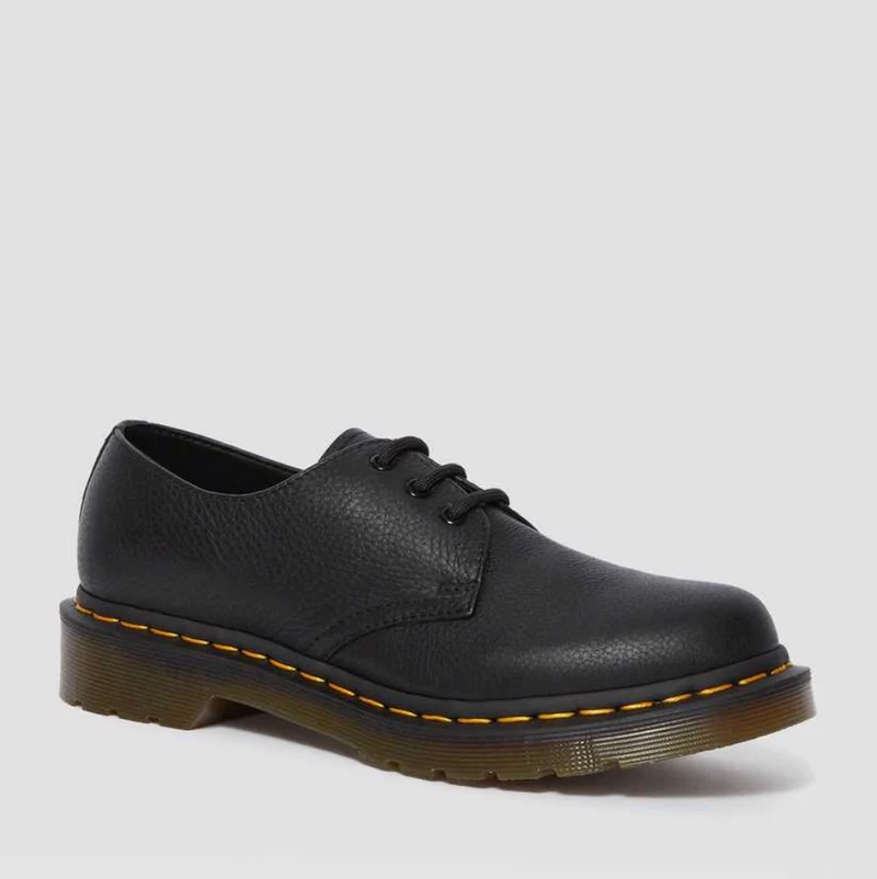 Dr Martens Unisex 1461 Virginia Lederschuhe - Schwarz