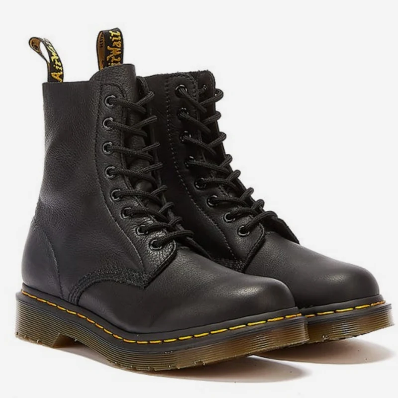 Dr Martens Unisex 1460 Pascal Virginia Schwarzes Leder