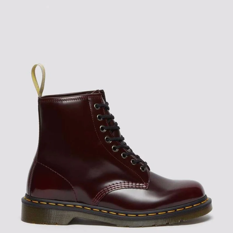 Dr Marten Unisex Vegan 1460 Rub Off – Kirschrot