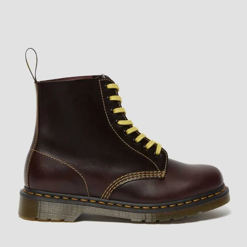 Dr Martens Herren 1460 Pascal Atlas Lederstiefel – Ochsenblut