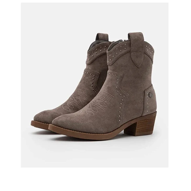 Refresh Westernstiefel für Damen – Taupe