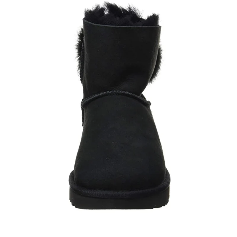 UGG Damen Mini Puff Crystal Bow - Schwarz
