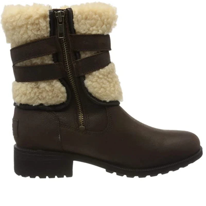 UGG Wasserdichter Damen-Blayre-Stiefel aus Leder – Stout