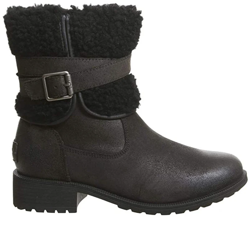 UGG - Wasserdichter Blayre-Stiefel aus Leder – Schwarz