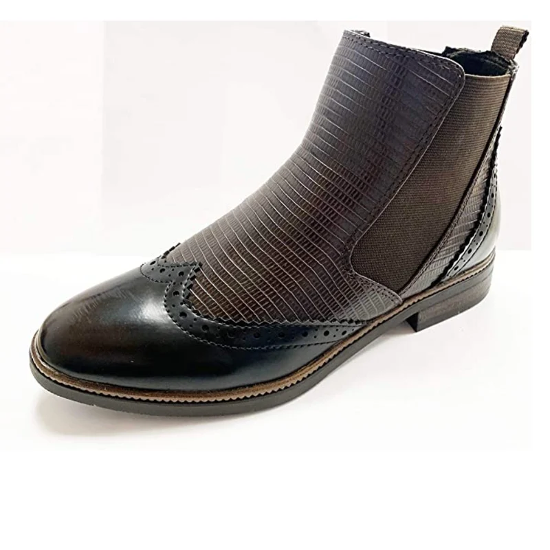 Marco Tozzi Damen Chelsea Boots - Mocha