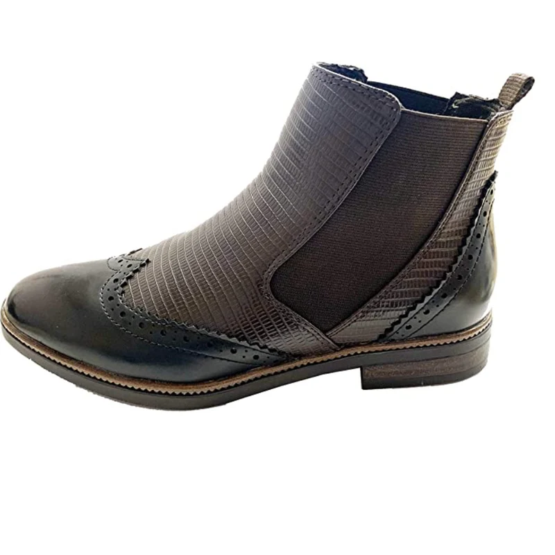 Marco Tozzi Damen Chelsea Boots - Mocha