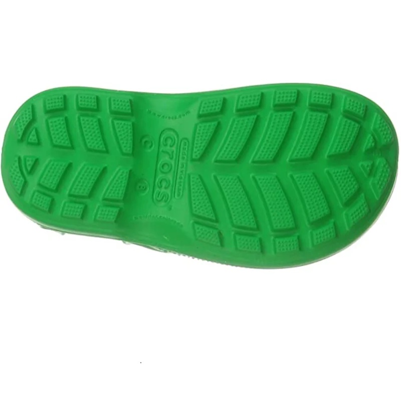 Crocs Klassische Handle It Regenstiefel für Kinder – Grasgrün
