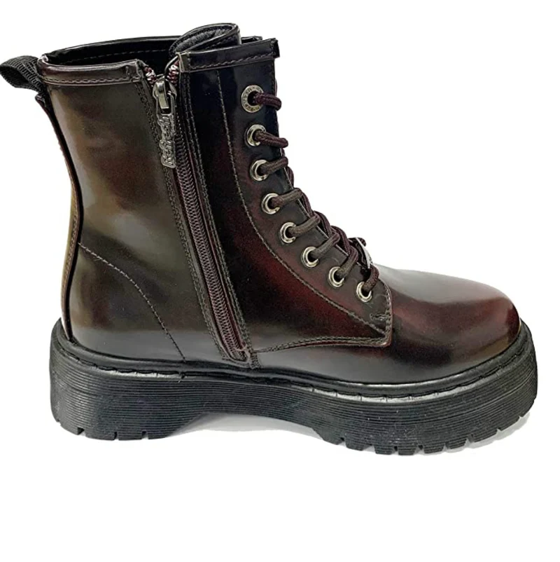 Refresh - Plateaustiefel für Damen - Bordeaux