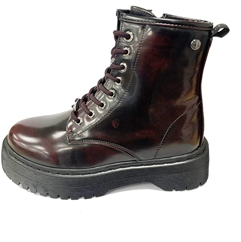 Refresh - Plateaustiefel für Damen - Bordeaux