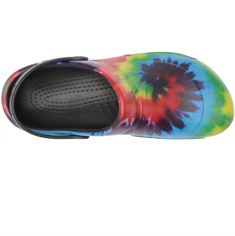 Crocs - Classic Bistro - Arbeitsclog - Schwarz / Multi