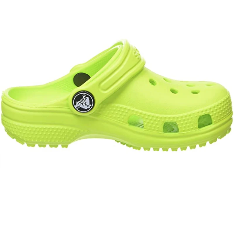 Crocs Kinder Classic Clog - Limette / Punsch