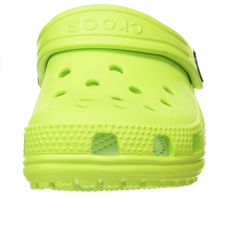 Crocs Kinder Classic Clog - Limette / Punsch