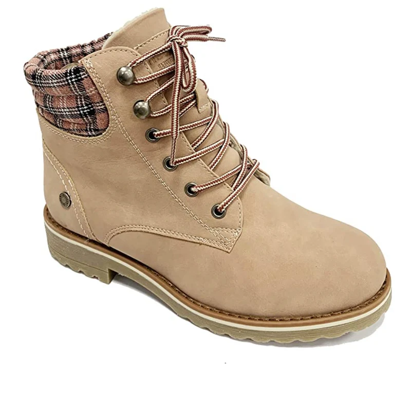 Refresh Damen-Stiefelette – Nude Pink