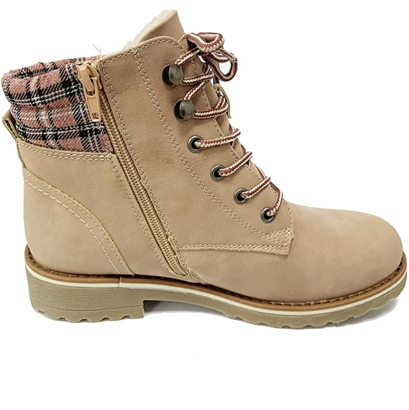 Refresh Damen-Stiefelette – Nude Pink