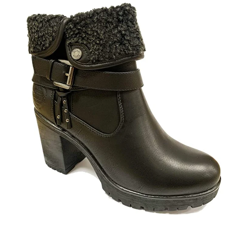 Refresh Damen Stiefeletten - Schwarz
