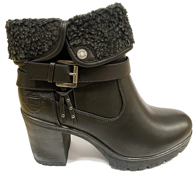 Refresh Damen Stiefeletten - Schwarz