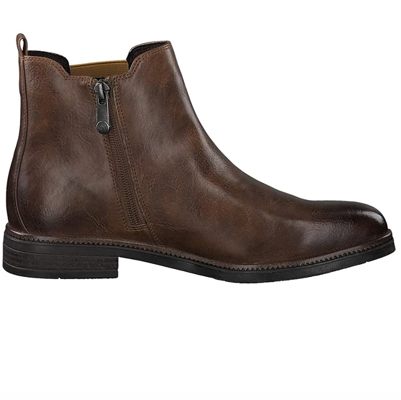 Marco Tozzi Damen Chelsea Stiefel - Cognac